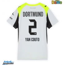 Borussia Dortmund Yan Couto #2 Bortedrakt Dame 2025-26 Kortermet